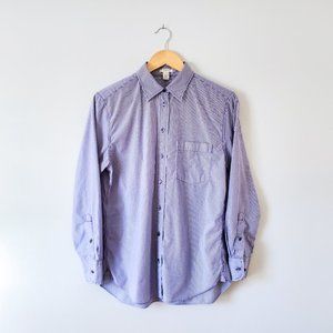 J. Crew His Derby Oversized Boyfriend Fit Striped Button Up Shirt, Size XS